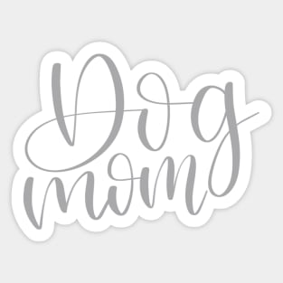 Dog Mom - Script Lettering Sticker